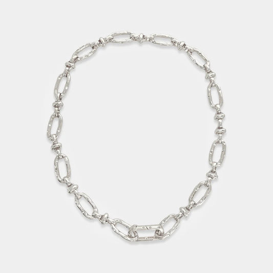 Hammered Chain Necklace